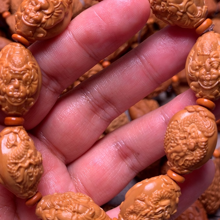 橄榄核手串/手链头一次