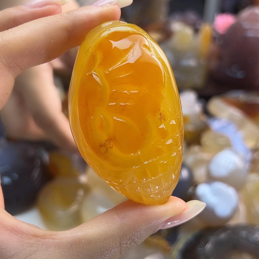 玛瑙/玉髓未镶嵌颈饰