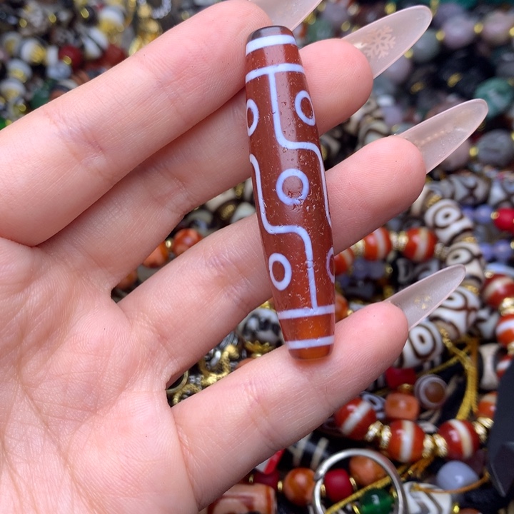 玛瑙/玉髓未镶嵌发一条