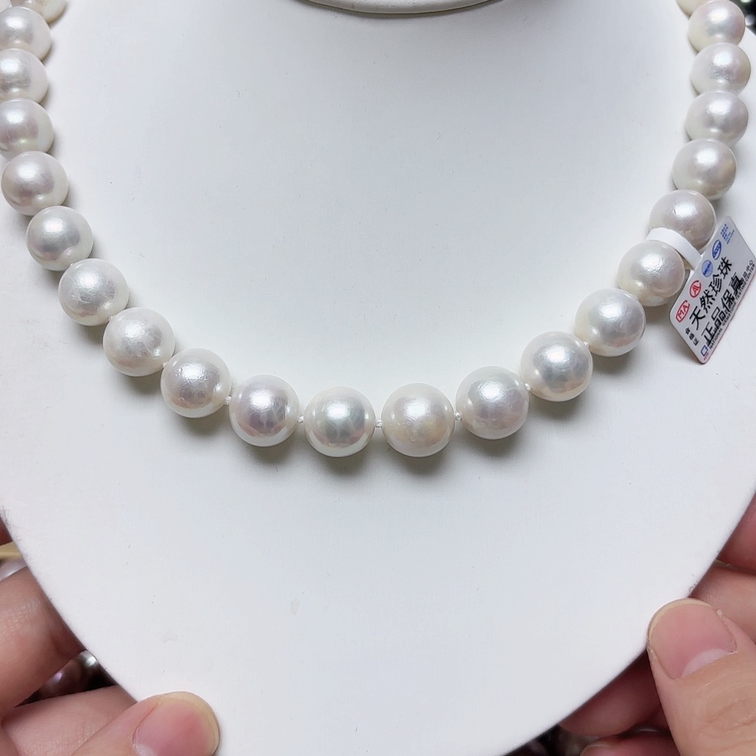 淡水珍珠颈饰未镶嵌11-13有核