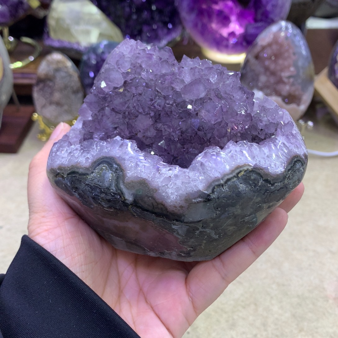 大型摆件（非配饰）未镶嵌紫晶