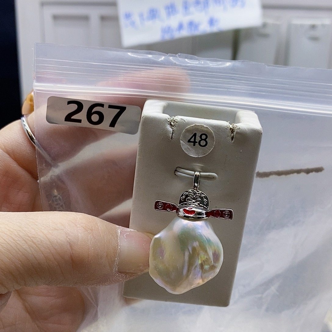 颈饰合金淡水珍珠