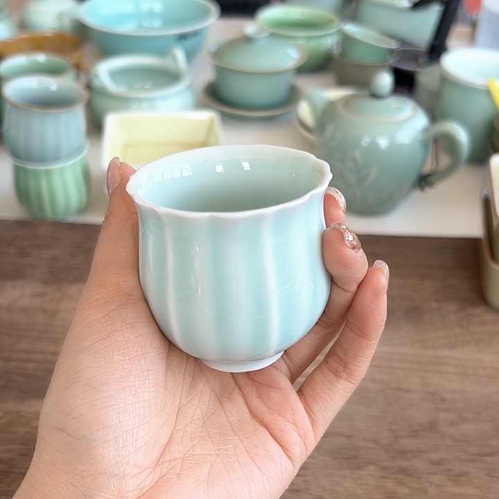 小米茶器龙泉青瓷