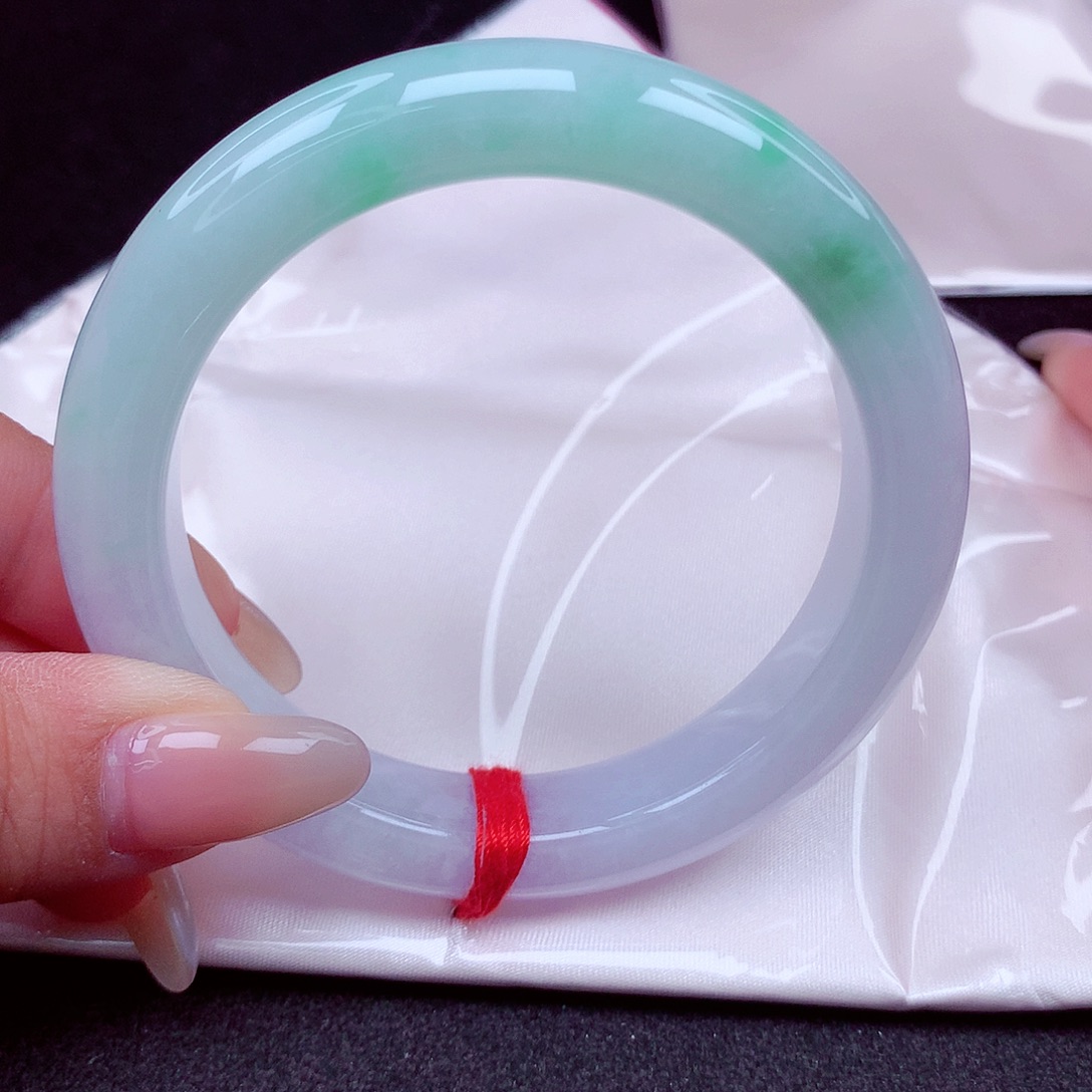 翡翠未镶嵌手镯天然缅甸翡翠A货玉手镯