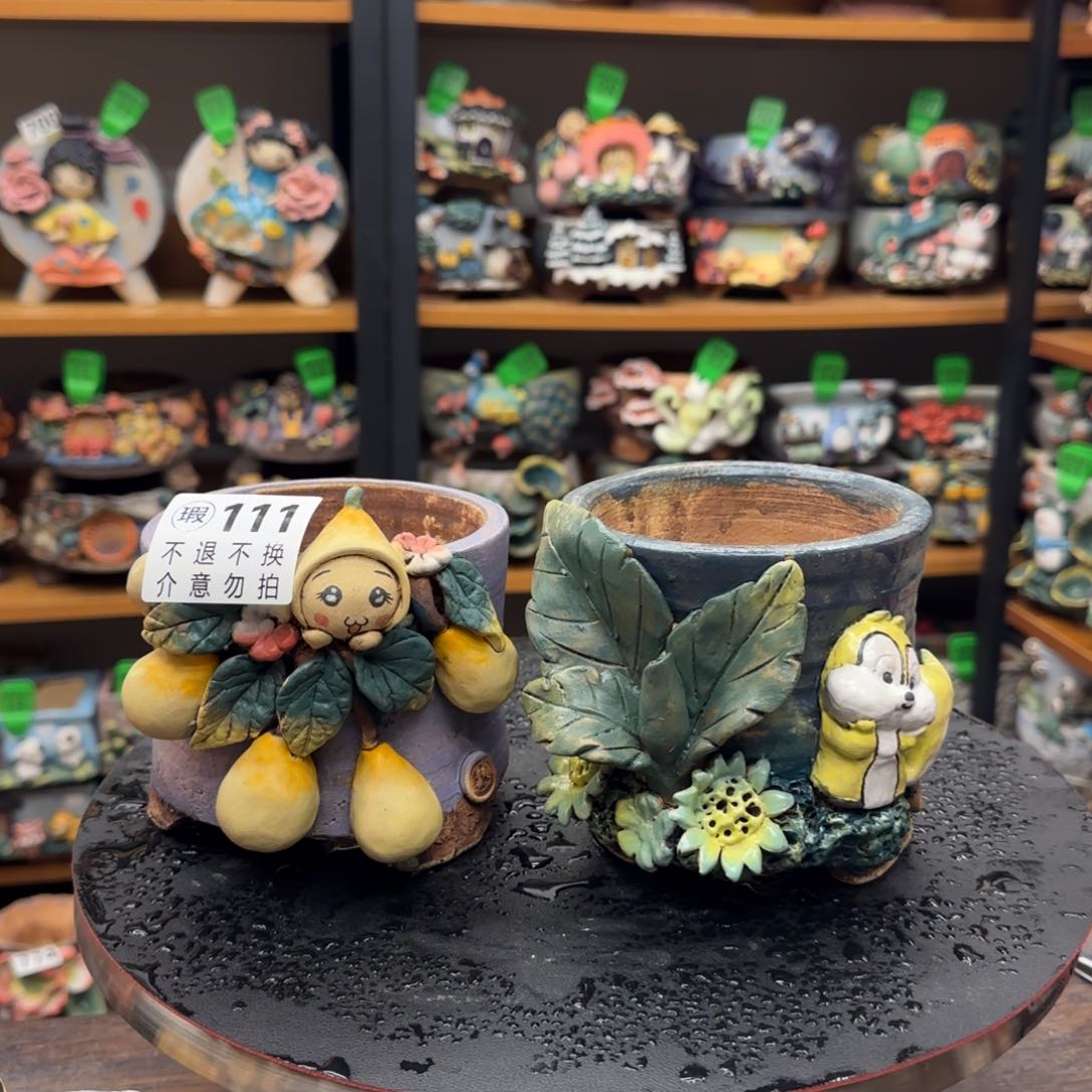 【闪购商品】陶瓷粗陶手捏