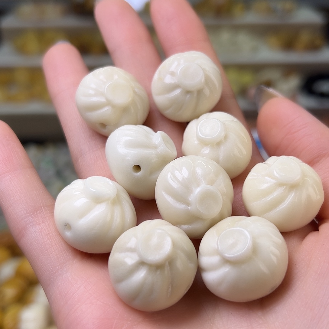 菩提根/象牙果吊坠瑕疵小笼包10颗