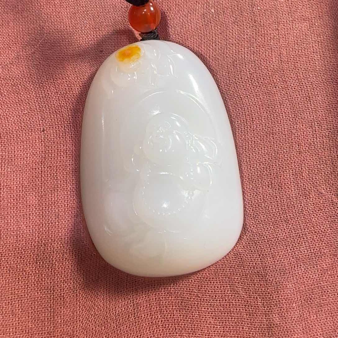 和田玉挂件未镶嵌