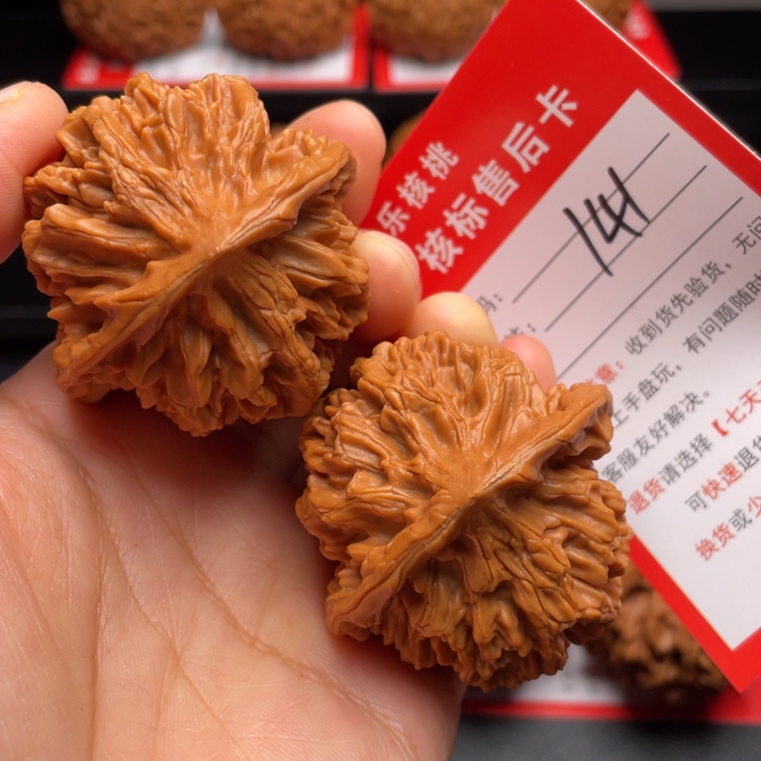 文玩核桃把件帝王46尺60克