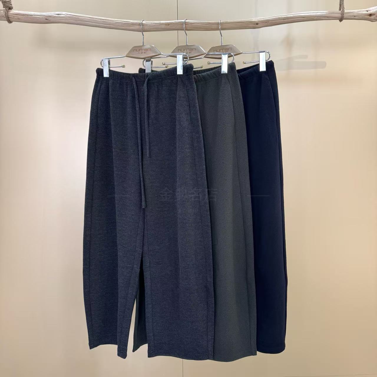 【金典名店】2529112秋冬款宽松休闲裤