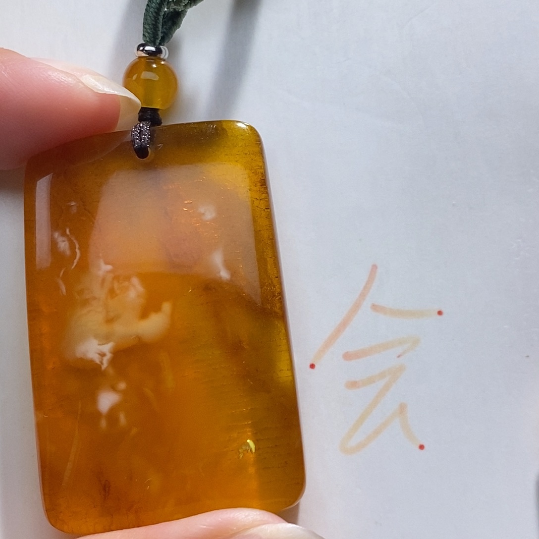 未镶嵌定制琥珀蜜蜡吊坠
