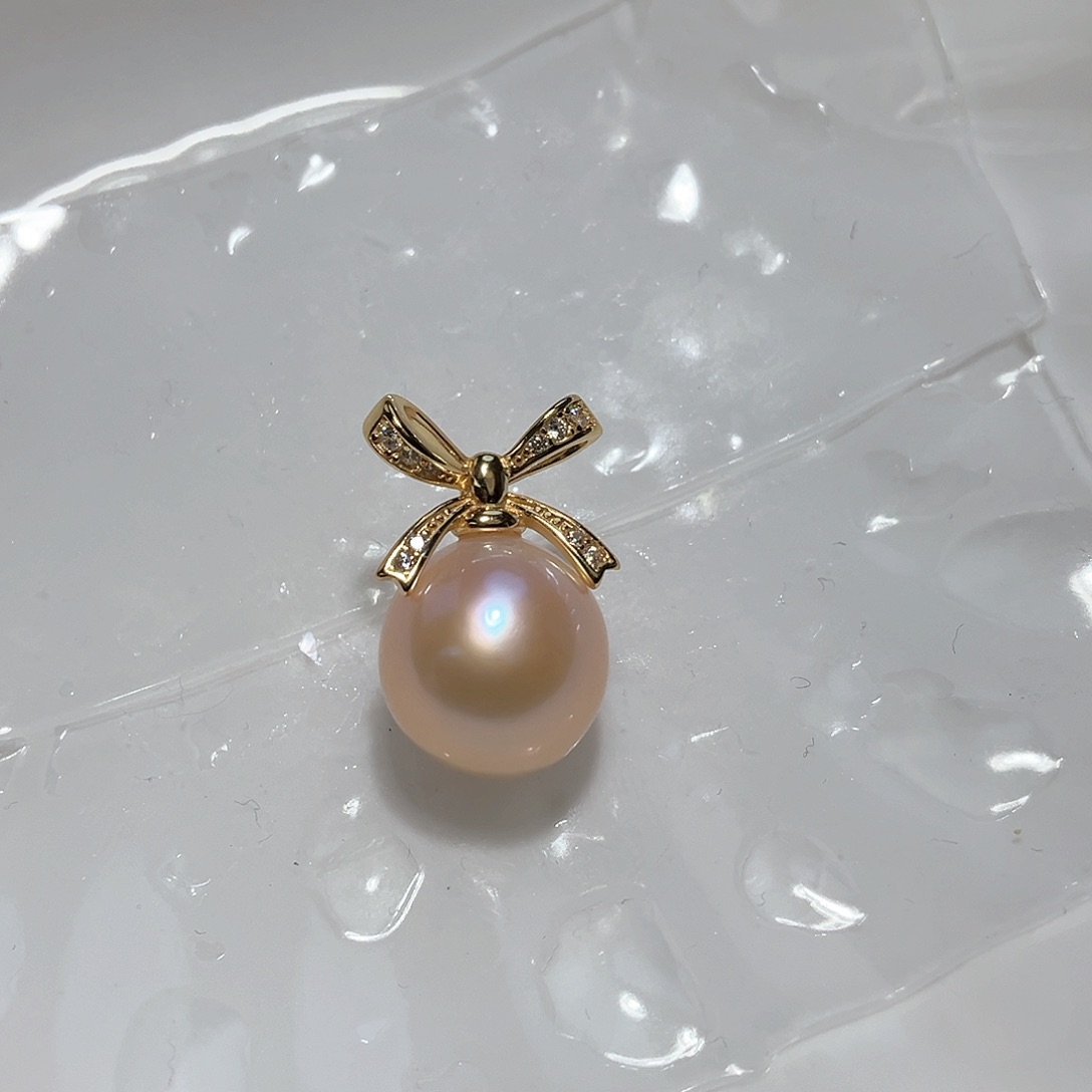 淡水珍珠颈饰银S925镶嵌十*月