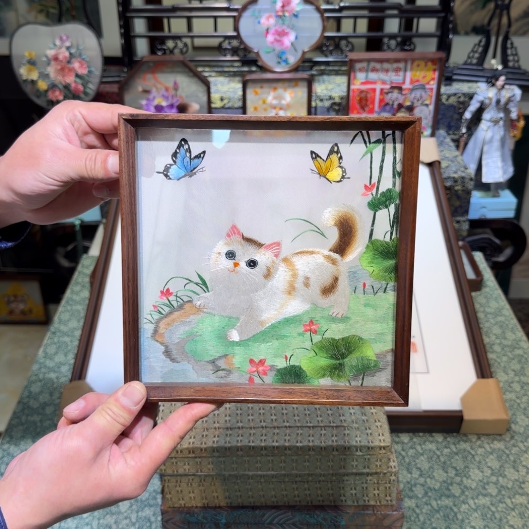 刺绣手工苏绣工艺双面