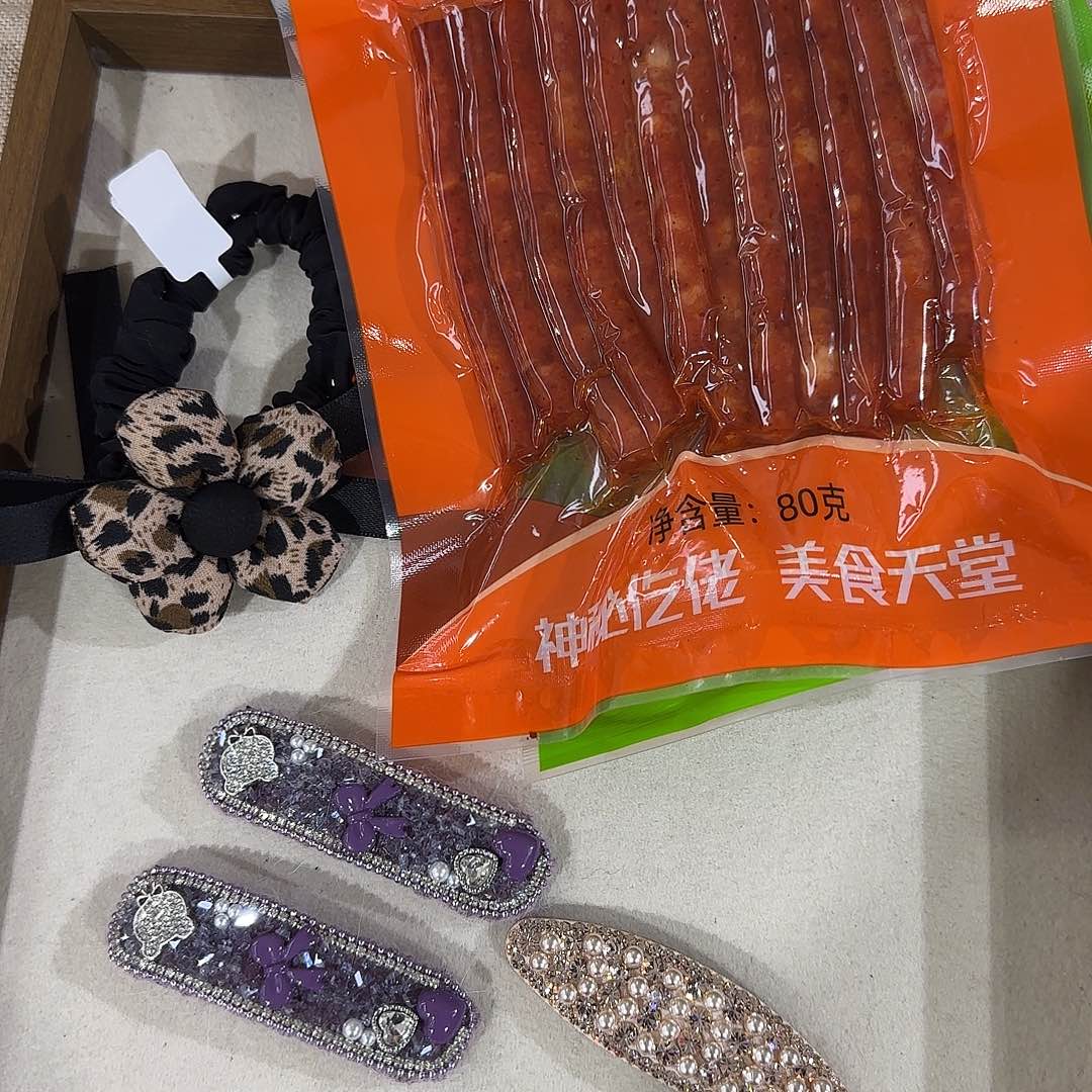 皮质铁合金夹子140
