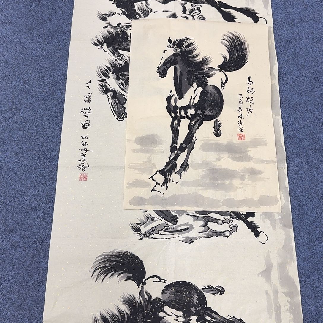 国画国画作品宣纸纯手绘