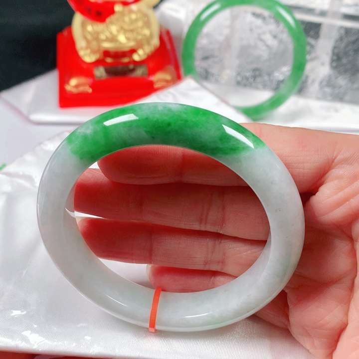 未镶嵌手镯翡翠   编号DH1205 正圈56