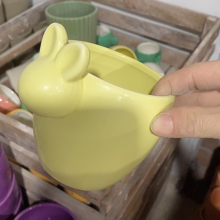 陶盆有孔 瑕疵针孔漏釉介意勿拍 口10高11