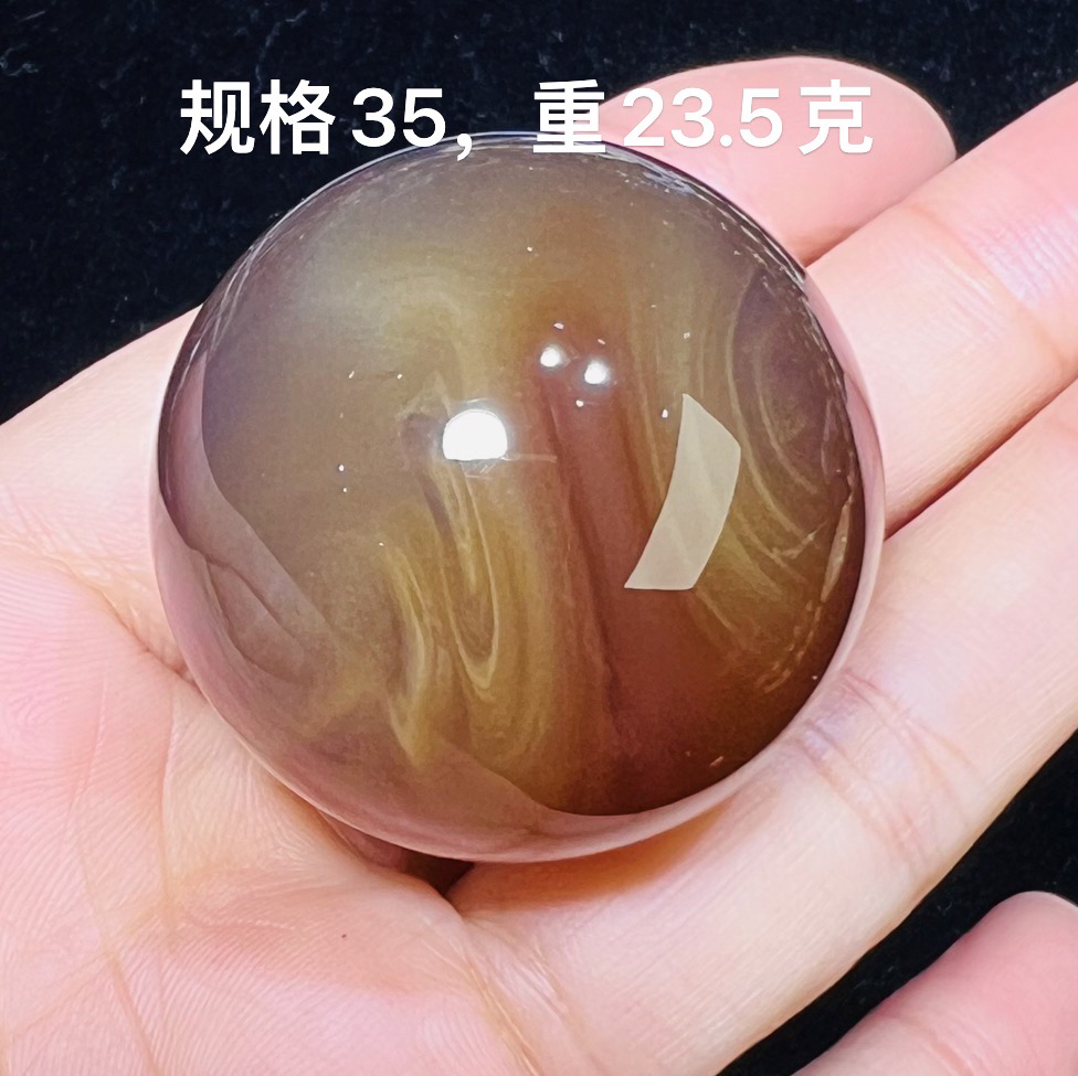 天然缅甸琥珀蜜蜡大珠子