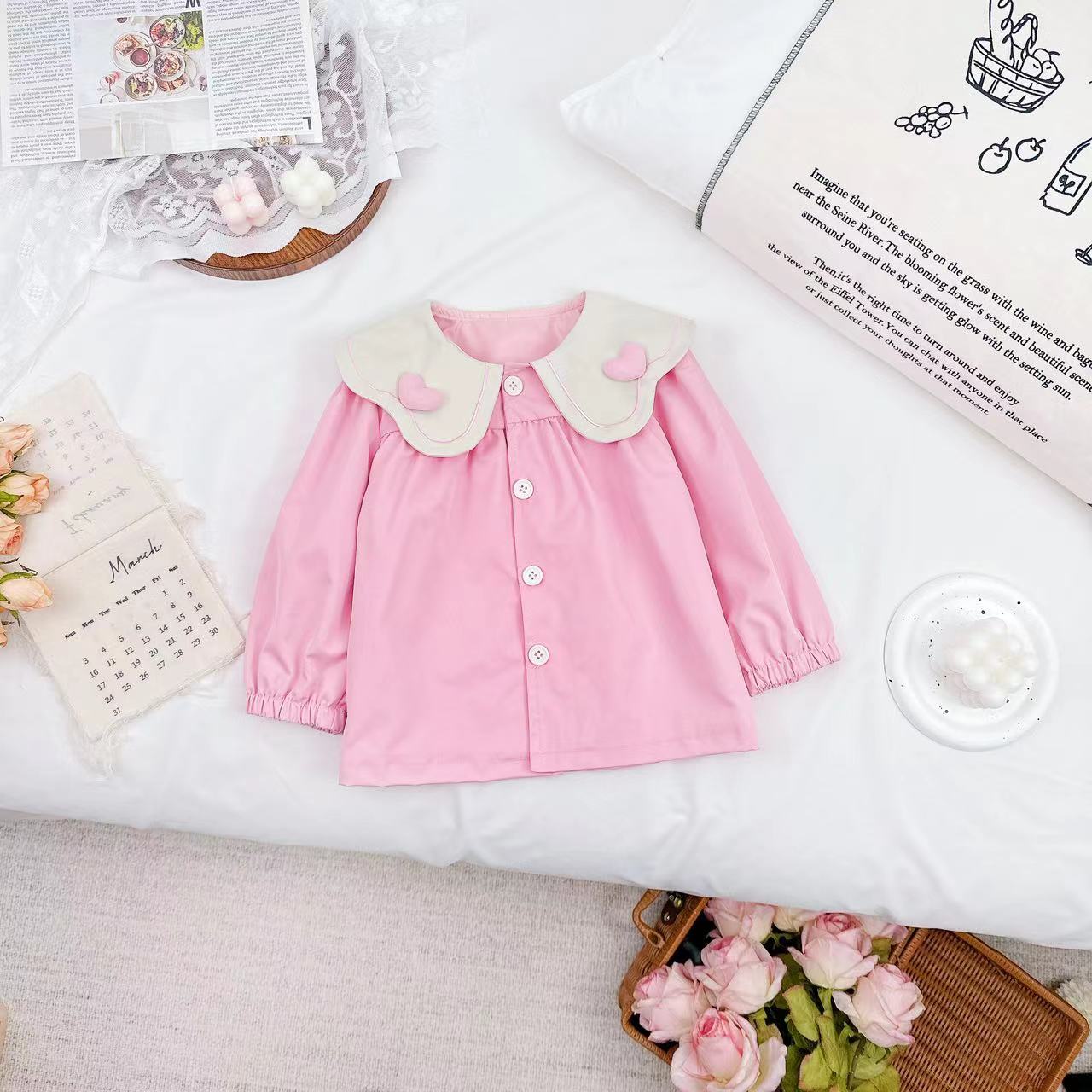 【Dannirabbit】新品洋气可爱时尚女童外套 D-M836