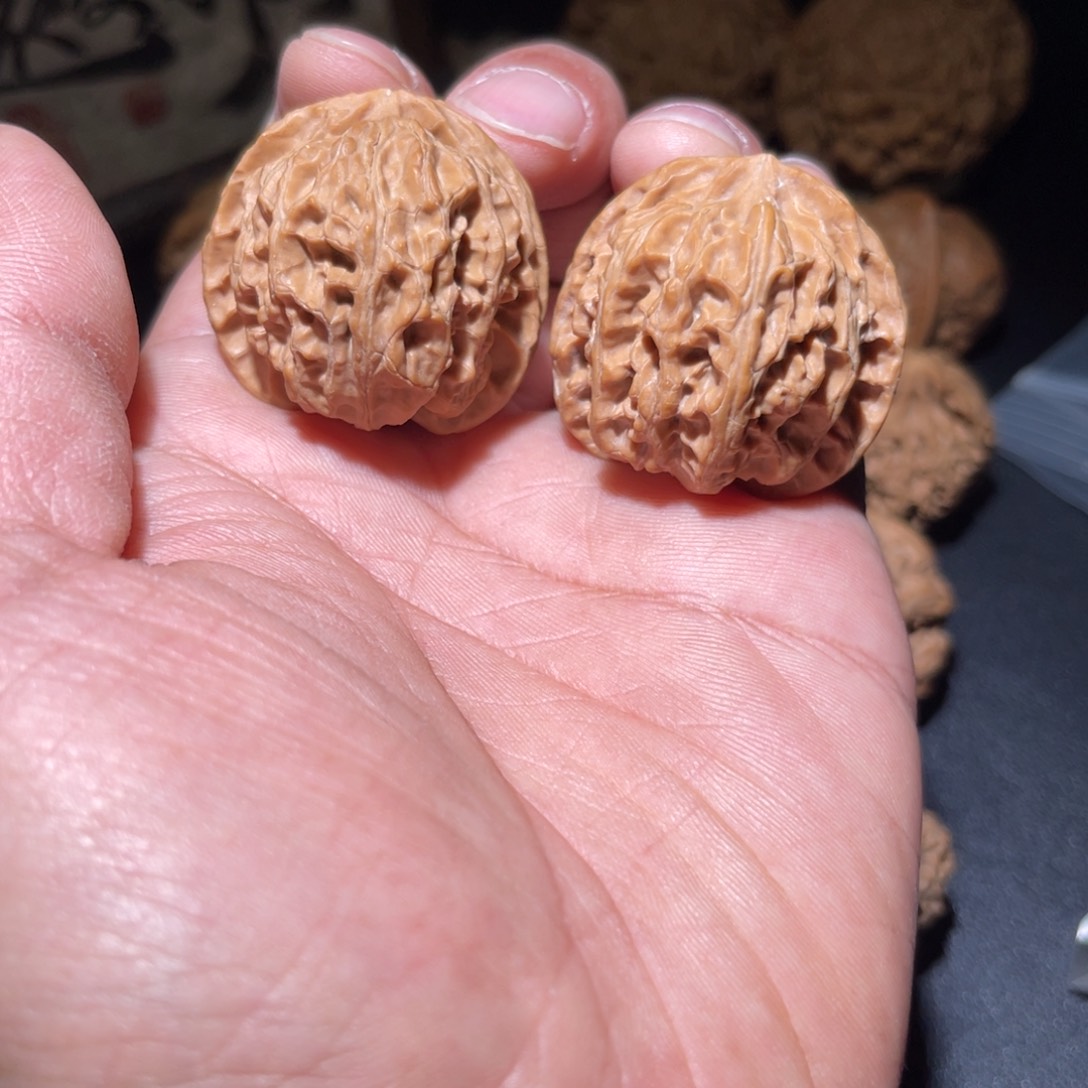 文玩核桃把件37苹果