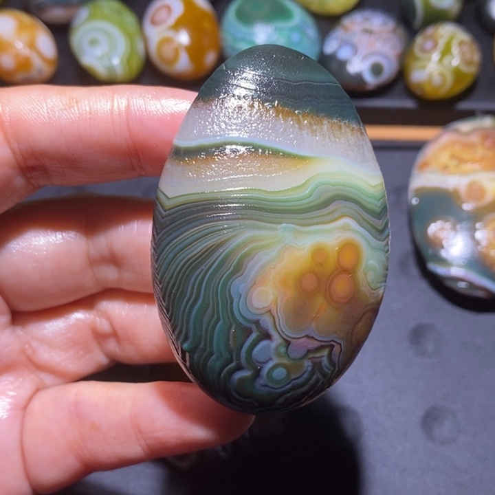 未镶嵌玛瑙/玉髓珠宝半成品小*豆