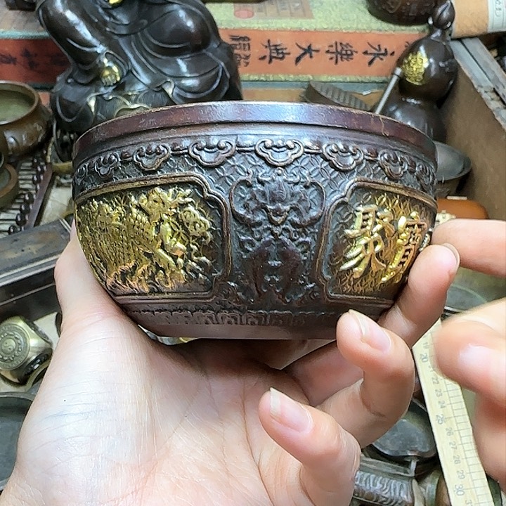 铜材质文玩客厅家具摆件