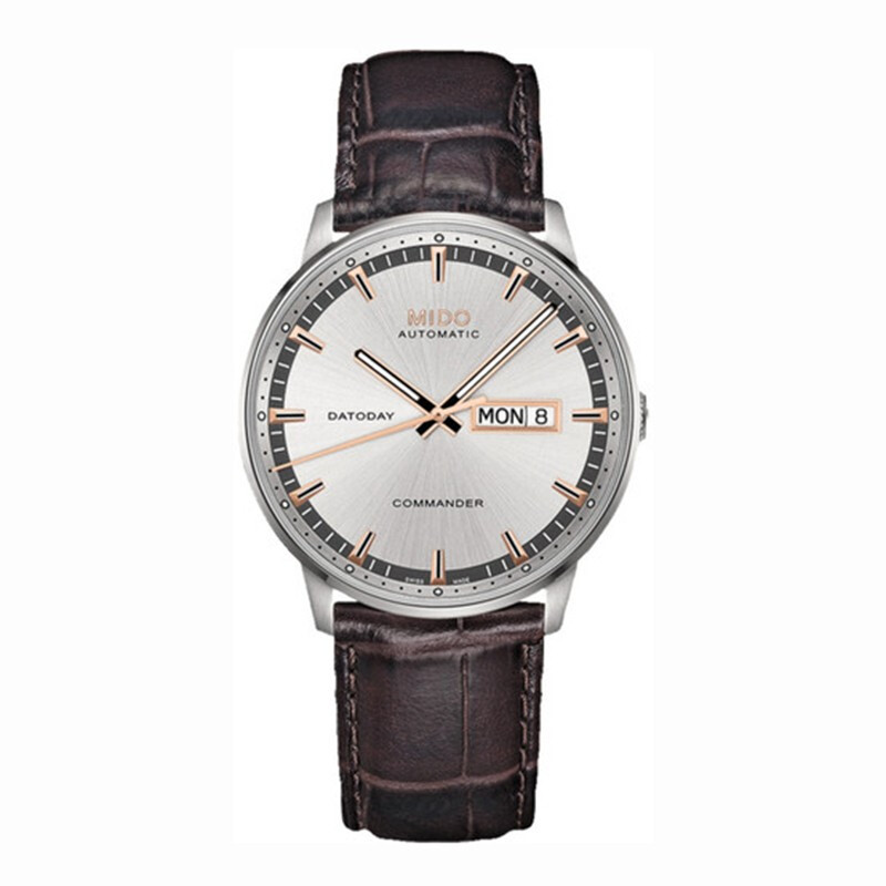 99新 Mido/美度 指挥官系列自动机械天文台认证男士表