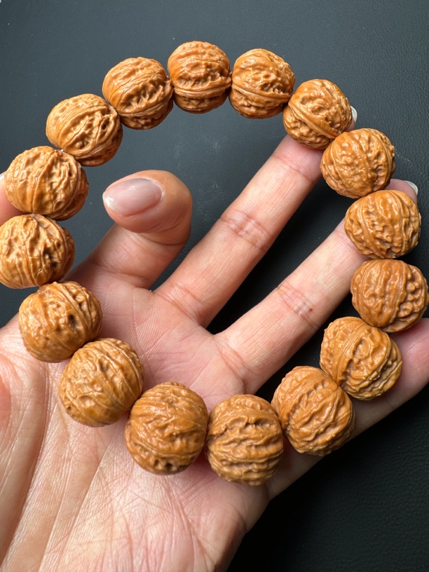 文玩核桃 野生小核桃 18荔枝纹 矮桩