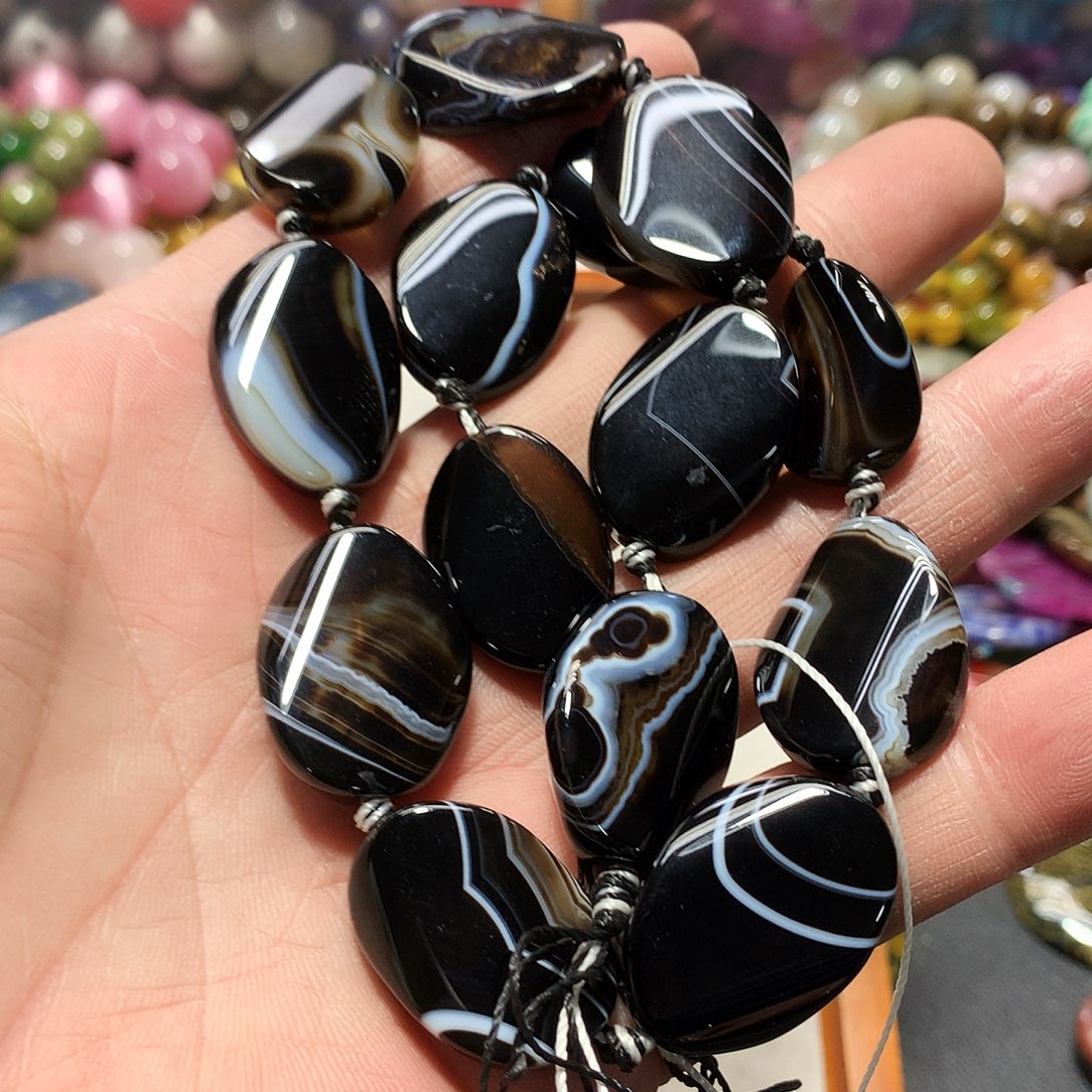 未镶嵌手串玛瑙/玉髓木*?