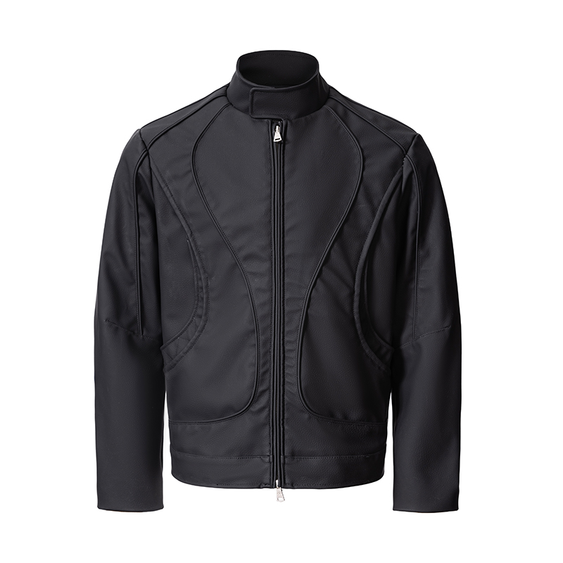 CATSSTAC拉法六防皮机车夹克