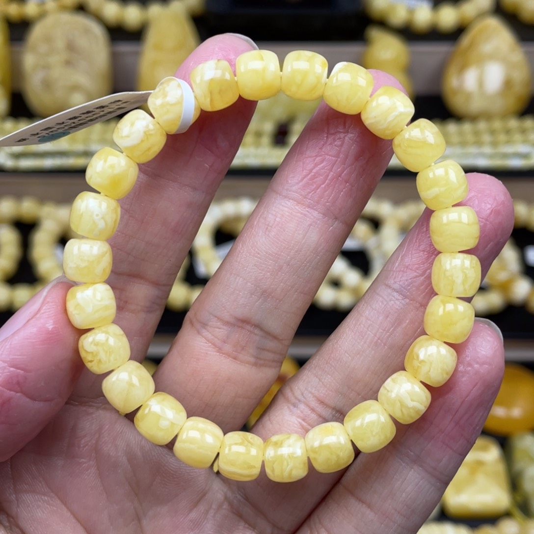 琥珀裸石未镶嵌琥珀蜜蜡