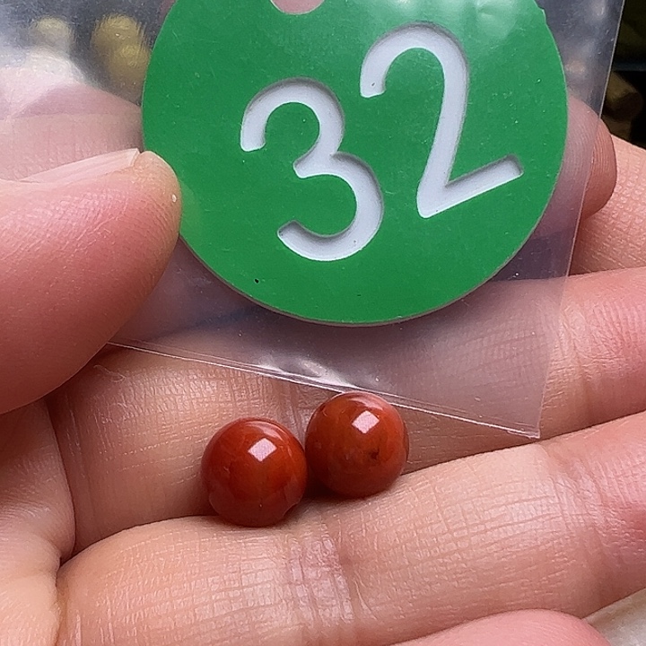 未镶嵌南红玛瑙珠宝奇石8m m