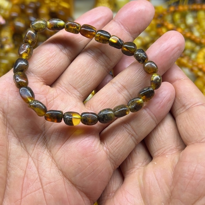 琥珀未镶嵌珠宝奇石