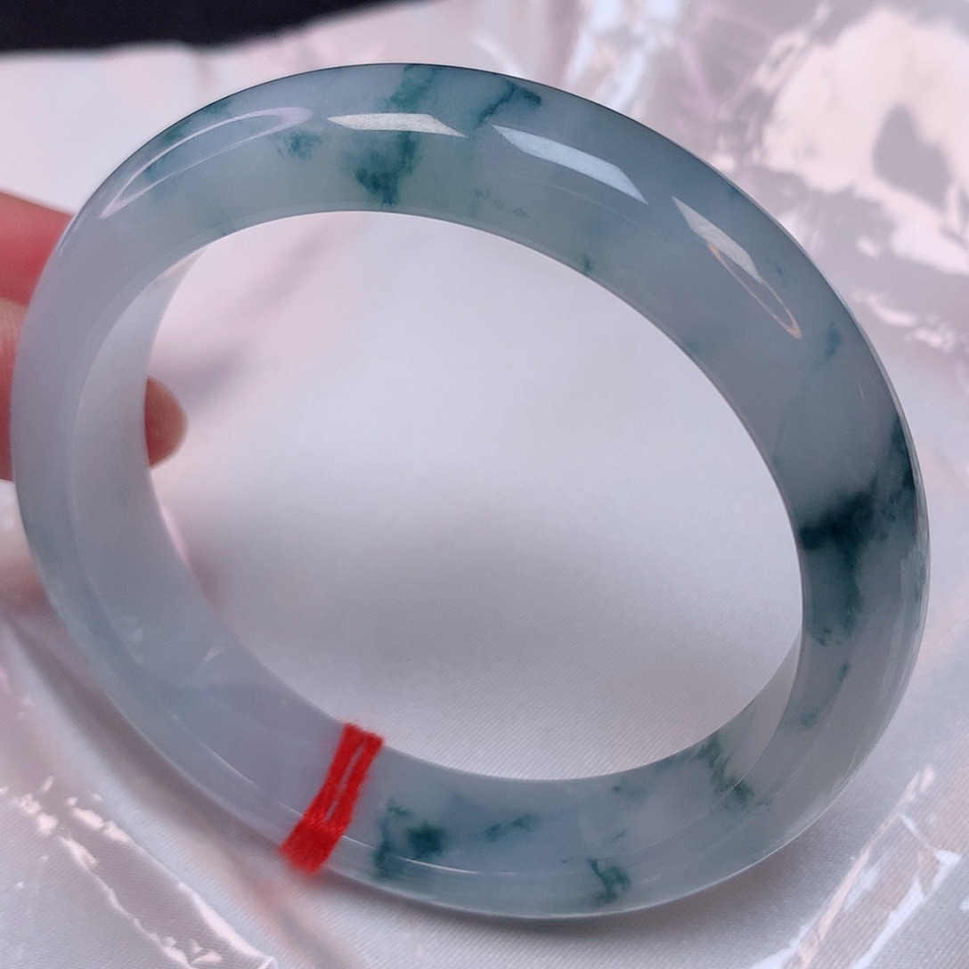 翡翠手镯未镶嵌56 翡翠手镯