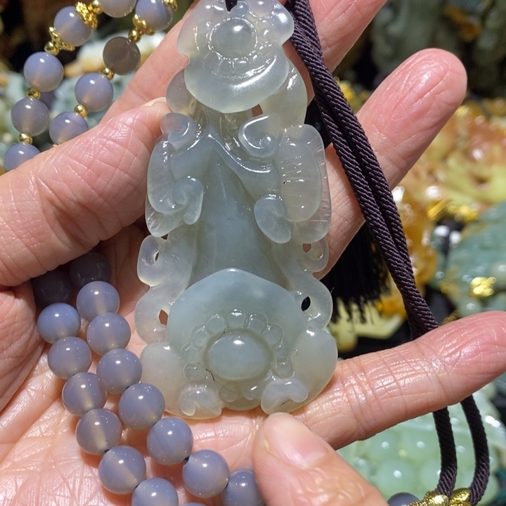 岫玉岫玉吊坠未镶嵌