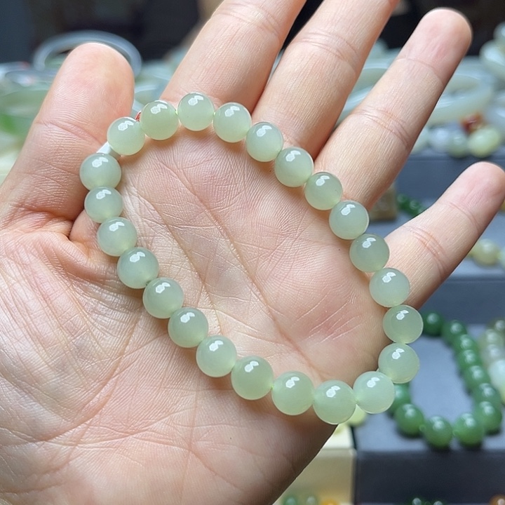 和田玉手链未镶嵌