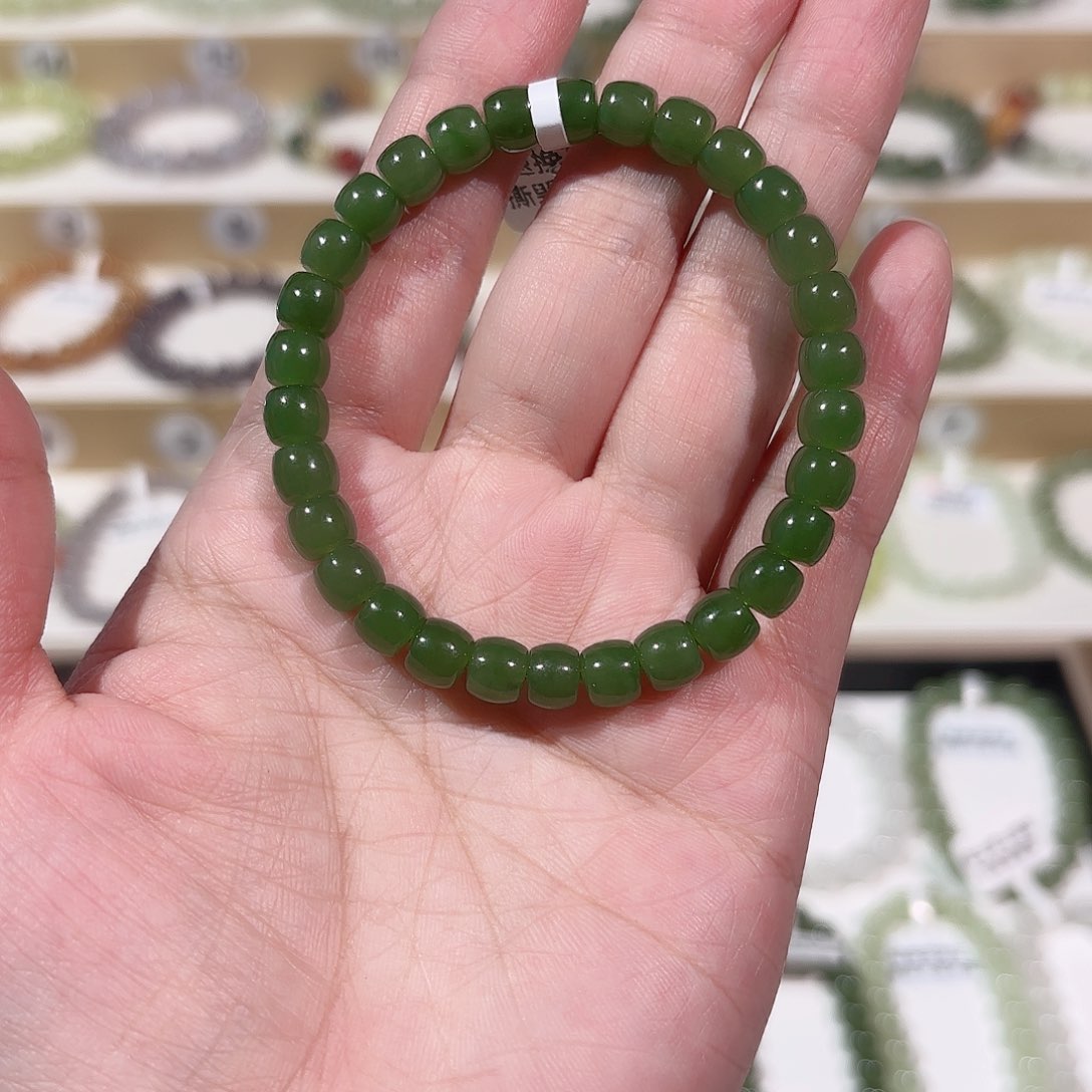 和田玉手链未镶嵌a