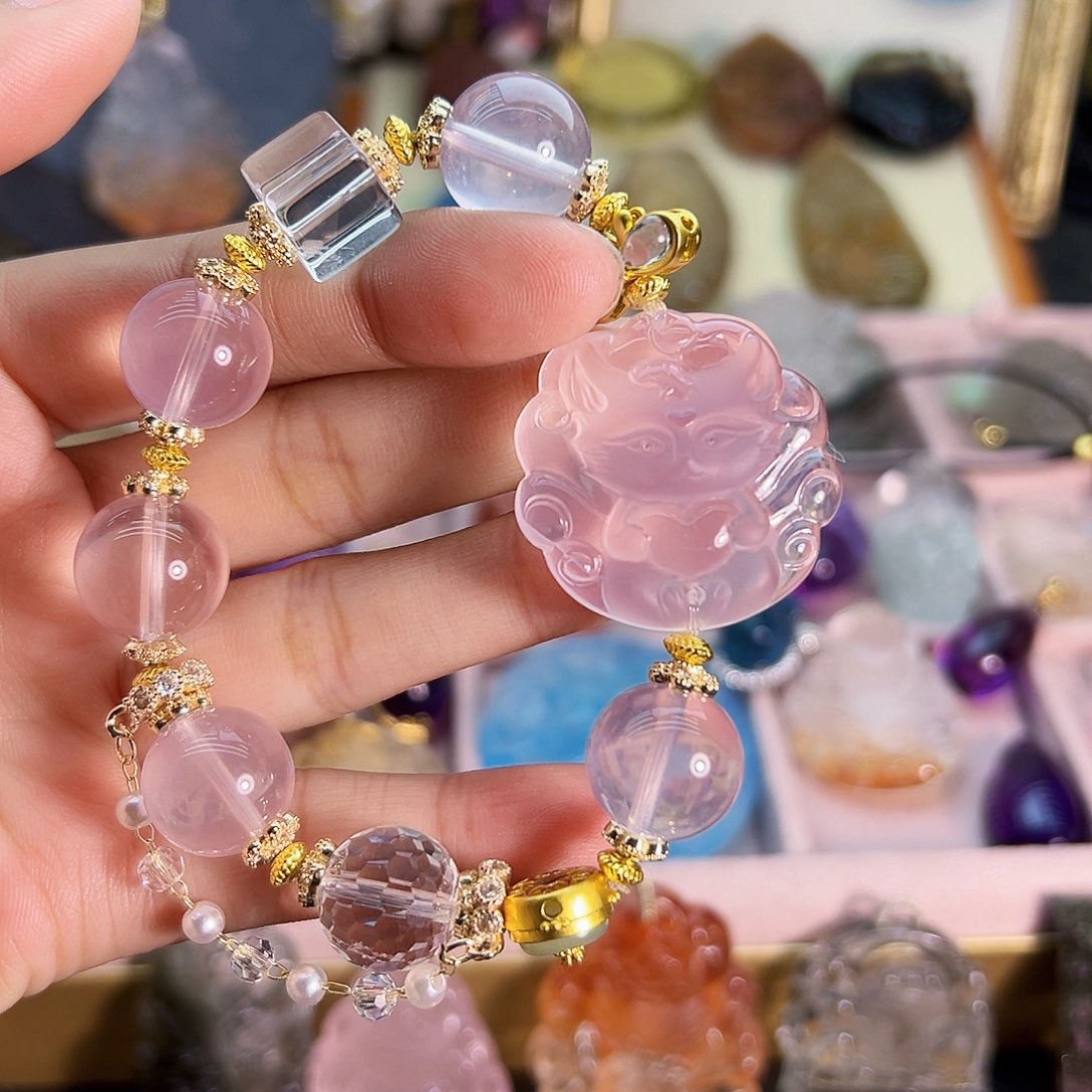 水晶手串未镶嵌水晶