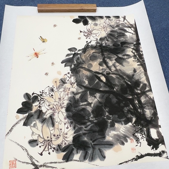 国画书画作品多次