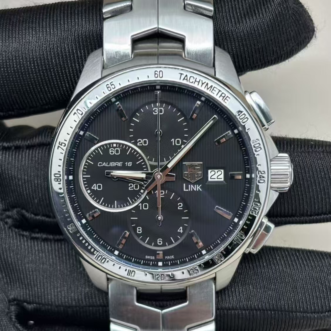 95新 TAG Heuer/泰格豪雅 林肯系列/自动/表径43mm