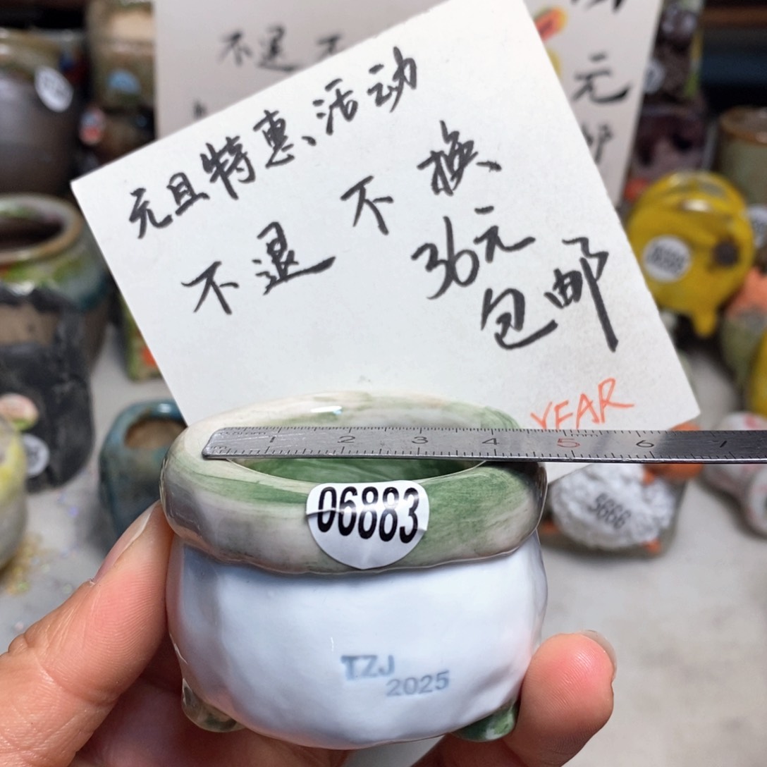 元旦特价花盆不退不换的原价28元