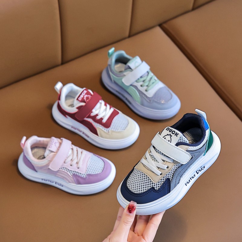 【欧若风】小黄鸭儿童运动鞋春季单网鞋透气网面鞋女童鞋男童鞋中