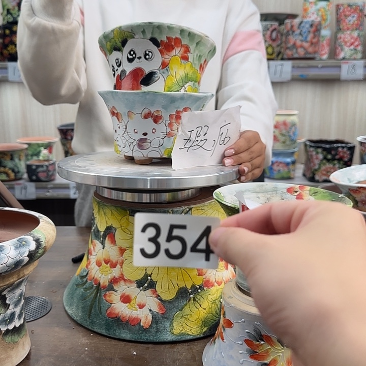 花盆紫砂瑕疵瑕疵354