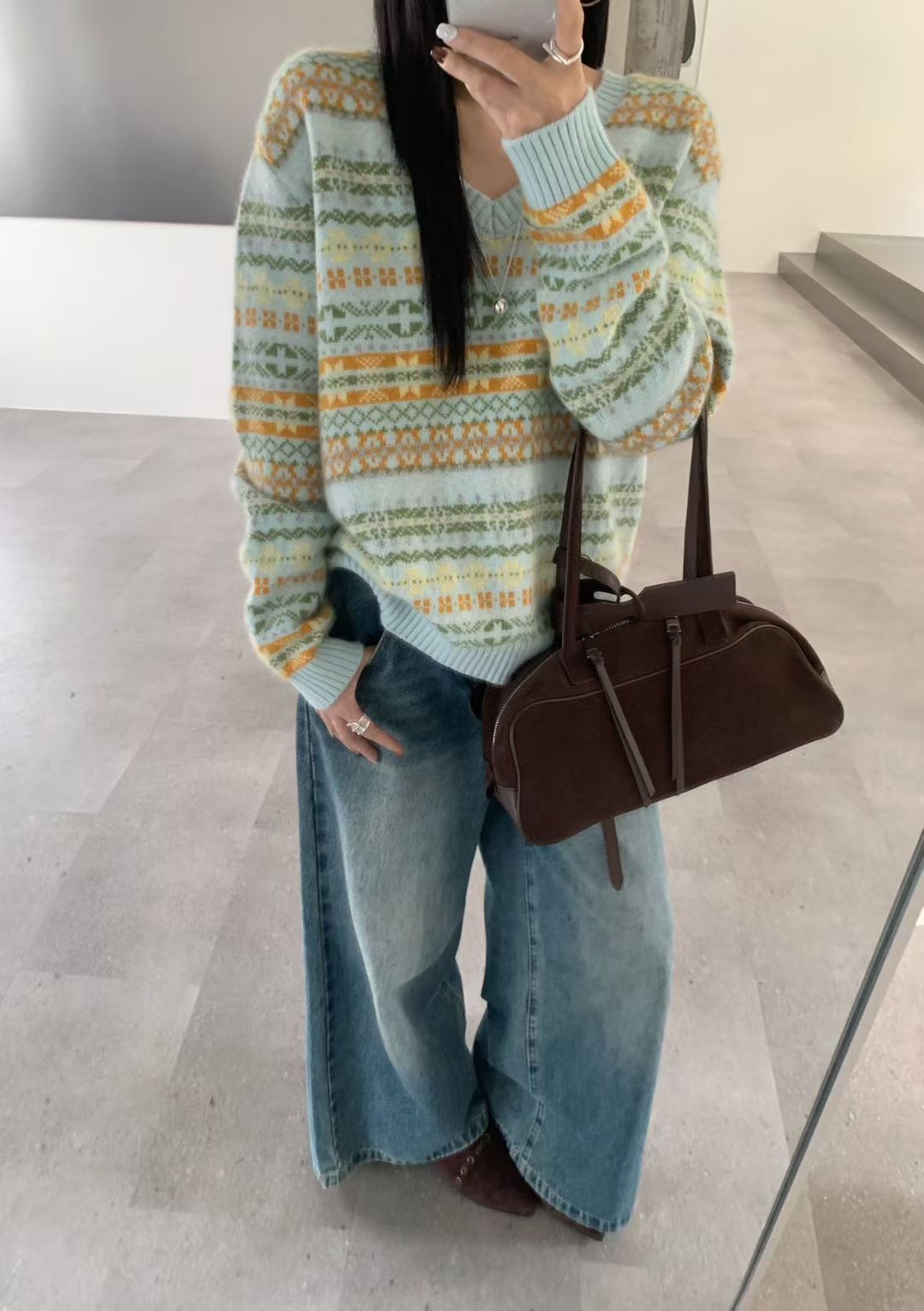 【301-400】秋冬新款韩系ins毛衣卫衣外套裤子韩国APM小众设计