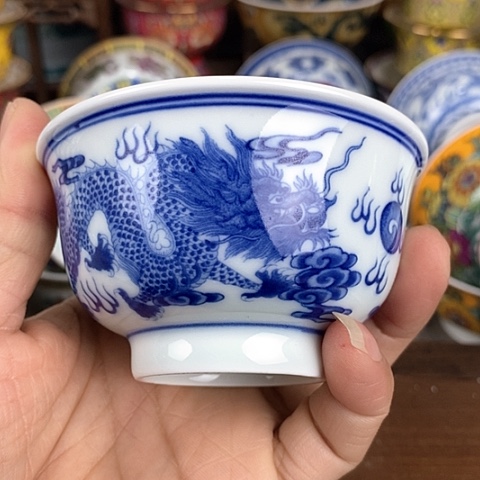 景德镇陶瓷藏式茶碗