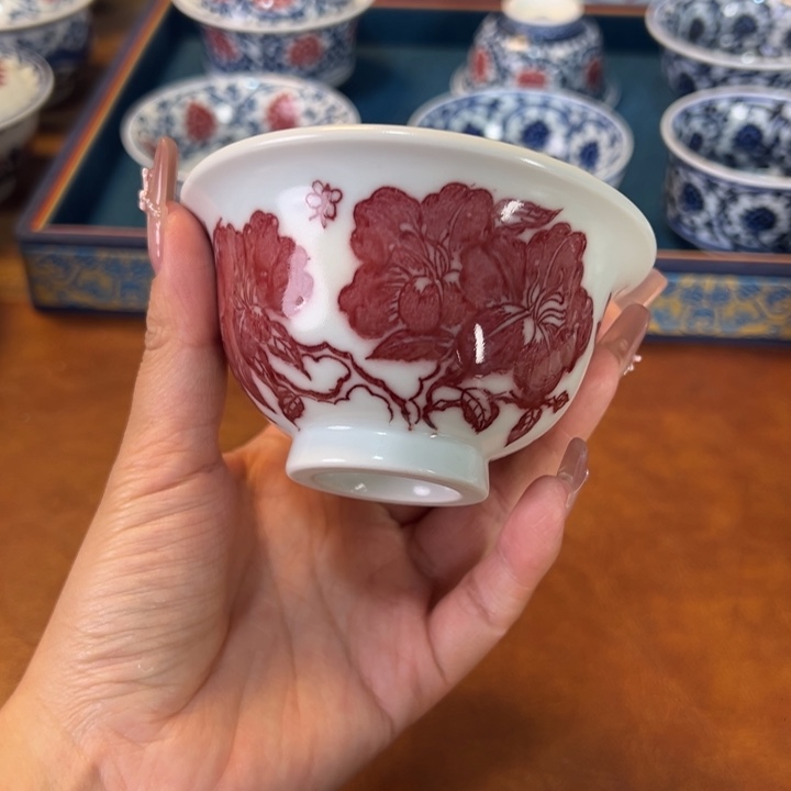 瓷片景德镇陶瓷手工手绘