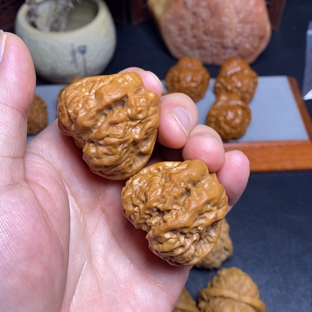 未***识文玩核桃把件41蛙