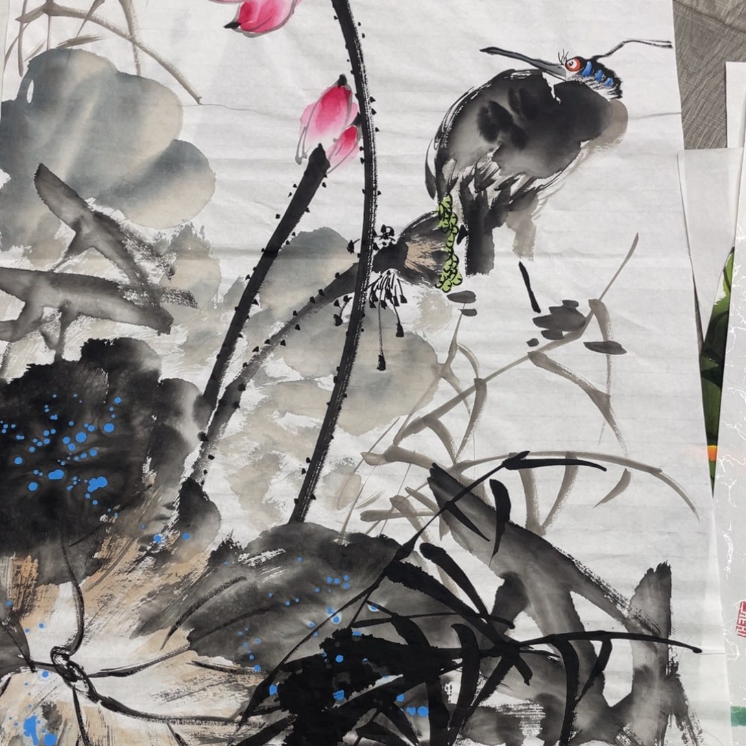 国画蒋志辉老师作品欣赏