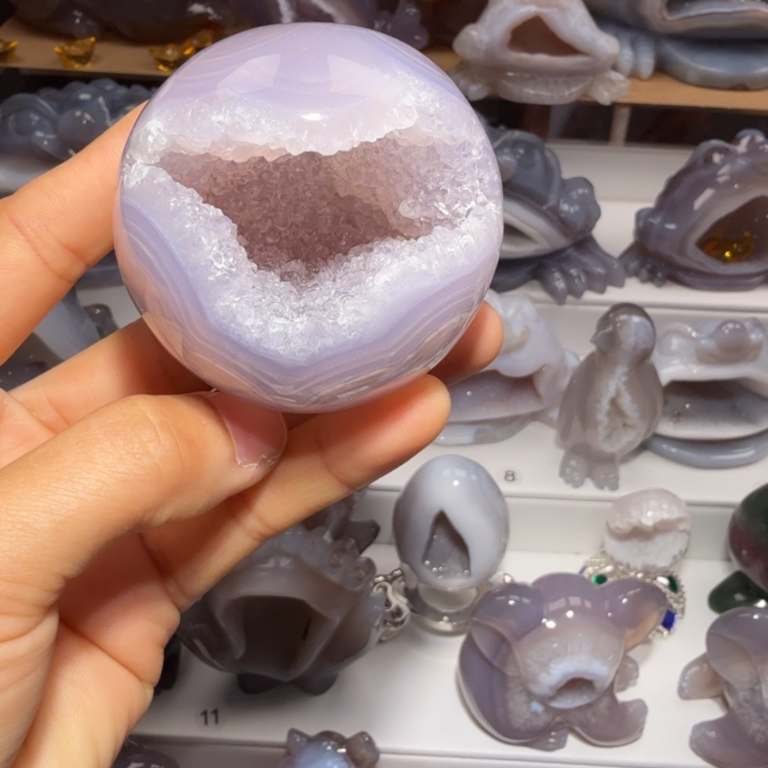 玛瑙/玉髓未镶嵌摆件