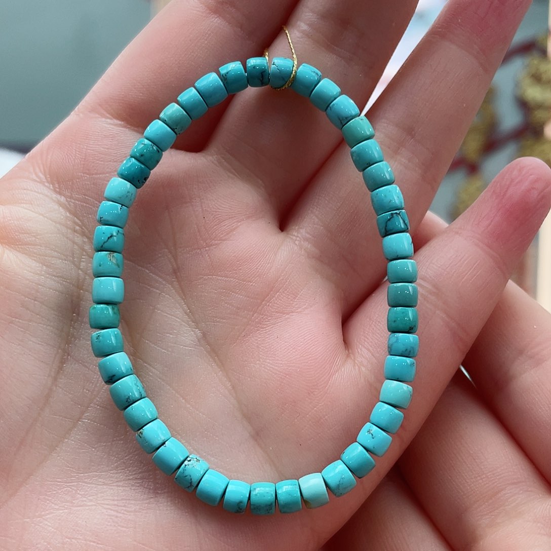 绿松石手串未镶嵌