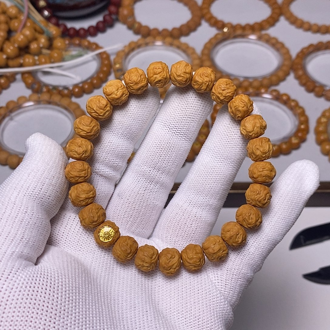 猴头核桃手串金标游龙10左右28号